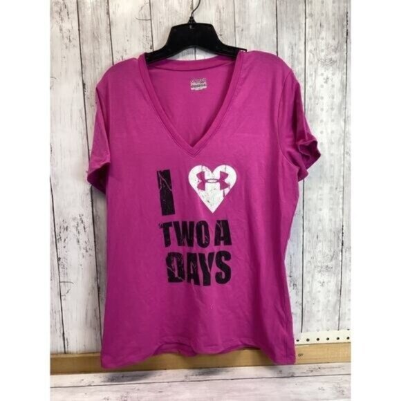 Grandpa mob wife clean girl office fairy core Under Armour Short Sleeve Large - Picture 1 of 4